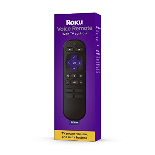 Roku Controle remoto por voz (oficial) para Roku Players, Roku Audio e Roku TV