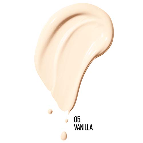 Maybelline Dream Radiant Liquid Medium Coverage Hydrating Makeup, Lightweight Liquid Foundation, Vanilla, 1 Fl; Oz #TOP2