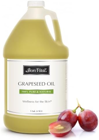 Bon Vital Grapeseed Oil, Cranberry, 1 Gallon