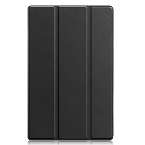 Image of Gylint Case for Lenovo Tab M10 Plus (3rd Gen) (2022), Folding Folio Ultra-Thin PU Leather Stand Case Cover for Lenovo Tab M10 Plus (3rd Gen) 10.6'' (TB-125F /TB-128F) Black