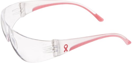 Pink Safety Glasses - Eva Series Petite - Clear Anti-Fog Lenses - Safety Girl