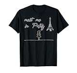 Photo Gallery parigi donna in vestito davanti alla torre eiffel - meet me a parigi maglietta Photo Gallery parigi donna in vestito davanti alla torre eiffel - meet me a parigi maglietta