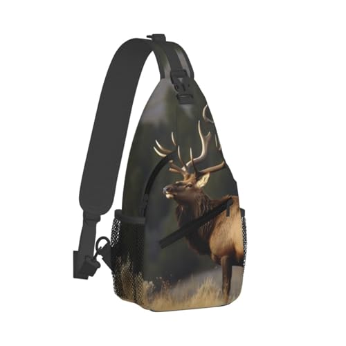 Bolso cruzado bandolera para hombre y mujer negro miniatura 2