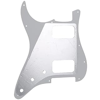 zalati Pickguard HH Strat 11 trous avec 2 Humbuckers pour guitare électrique Stratocaster américaine/mexicaine Fender… - Les Beatles, Paul McCartney, John Lennon, RIngo Starr, George Harrison zalati Pickguard HH Strat 11 trous avec 2 Humbuckers pour guitare électrique Stratocaster américaine/mexicaine Fender… – Image 4