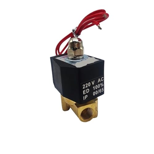 Électrovanne eau laiton DN15 220V évite les fuites circuit fermé