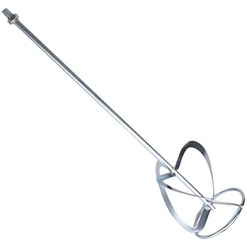 Catálogo de Varillas de batir los más solicitados. 39 Balacoo Varilla Mezcladora De Acero Con Rosca M14 Para Cemento Y Pintura Mezclador Helicoidal De 19.88In Para Proyectos De Bricolaje Jardinería Y Uso Doméstico