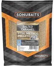 Preston Sonubaits Stiki Method Pellets 2mm X2 (Salted Caramel)