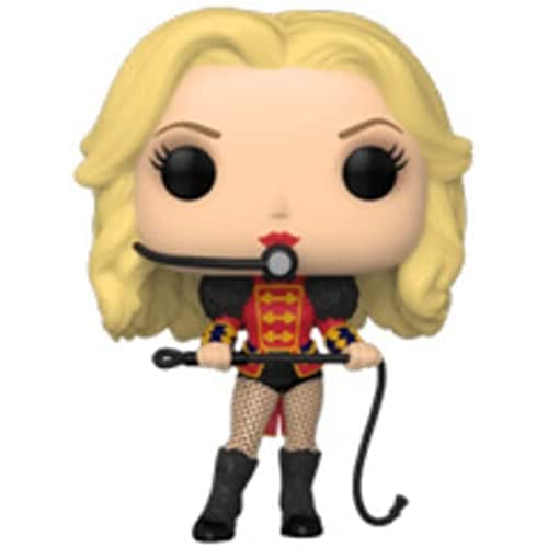 Funko Pop Rocks: Britney Spears- Circus. Chase!! This Pop! Figure Comes with a 1 in 6 Chance of Receiving The Special Addition Alternative Rare Chase Version