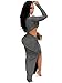 Women's Sexy Ruched Bodycon Maxi Dress Cut Out Glitter Split Irregular Hem Cocktail Party Long Dresses Silver M