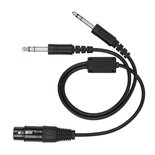 Adaptador de cable para auriculares de aviación Keenso miniatura 3