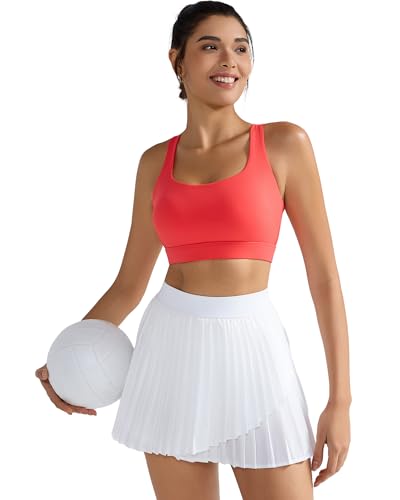 Image of RUNNING GIRL High Impact Sports Bras for Women, High Support Running Sports Bra Moulded Cup Strappy Sports Bras