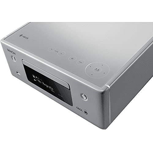 Denon CEOL N-10 compact system, HiFi amplifier, CD player, Internet radio, music streaming, HEOS multiroom, Bluetooth and WLAN, AirPlay 2, Alexa compatible, 2 optical TV inputs