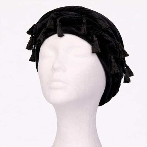 Image of Red by Kiss Bow Wow Premium Satin Mens Turban - Anti Breakage Moisture Retention, Stylish Soft Light Comfort Headwear