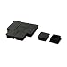 uxcell Plastic Square Tubing Tube Insert Blanking End Cover Caps 30mm x 30mm 10 Pcs