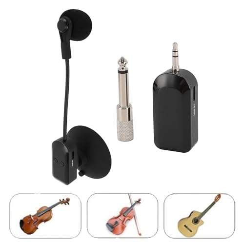 Micro sans fil pour instruments 2,4G : captez le son pur de votre violoncelle - 6