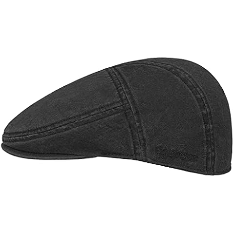 Stetson Paradise Cotton Peaked Cap with UV Protection Cover