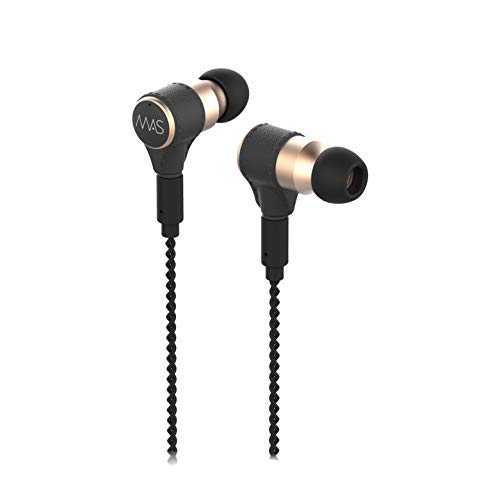 MAS X5i Five Driver HiFi Earbuds in Ear Monitor Headphones with MMCX Detachable