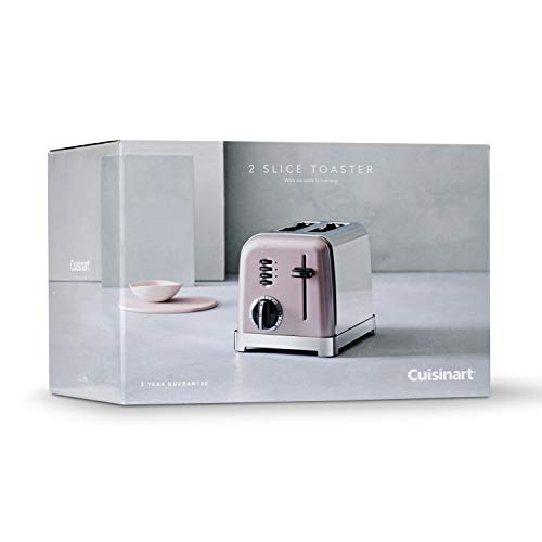 Cuisinart CPT160PIE Style Collection 2-Schlitz-Toaster, Edelstahl, Vintage Rosa Pink – Bild 7