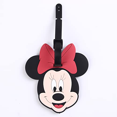 4 Pack Cute Silicone Luggage Tags, Bag Tag Travel ID Labels Tag for Baggage Suitcases Bags4