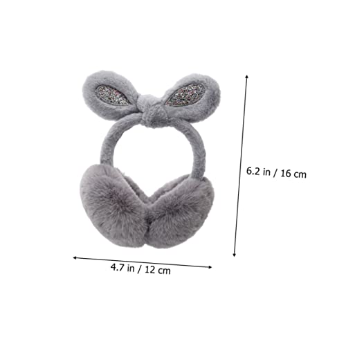 PartyKindom Rabbit Ear Muffs Ear Defenders Boys For Bunny Ear Winter Rabbit Ear Warmer Babies Ear Warmers Fleece2