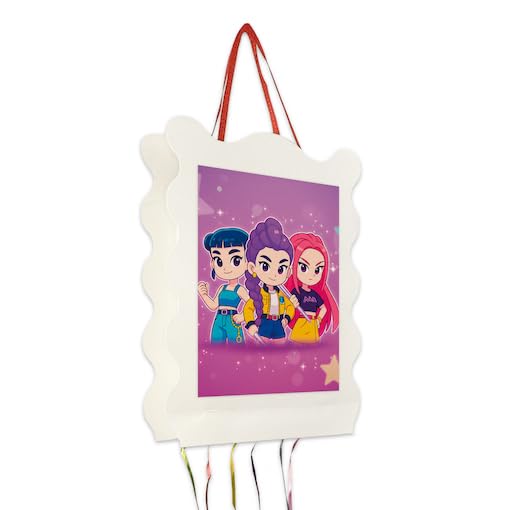 Piñata Huuntrriixxx Vários desenhos para meninos e meninas, 30 x 40 cm