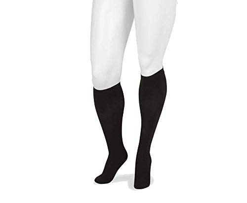 Image of Juzo 4411 Basic Closed Toe Knee Highs 20 30 mmHg Short Black IV