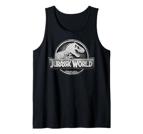 Débardeur Jurassic World évite la chaleur avec style logo cinéma pop