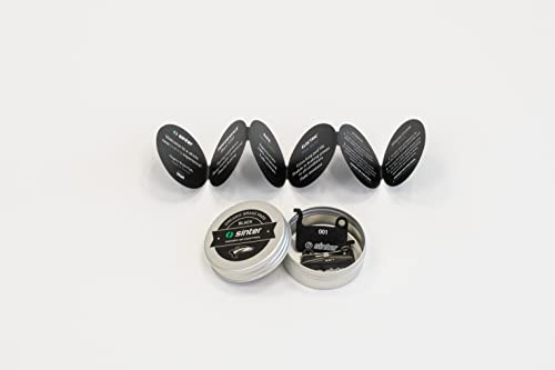 Sinter Disc Brake Pads - 001 Shimano A S550 - Single Pair Metal Can Carded 2022: Black One Size - Image 4