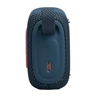JBL Go 5, Ultraportabler Bluetooth‑Lautsprecher, Wasserdicht, Blau – Ansicht 5