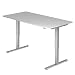 Produktbild A-Series Elektrisch höhenverstellbarer Schreibtisch AS1258 mit Memoryschalter, Tischplatte 160x80cm (GRAU)