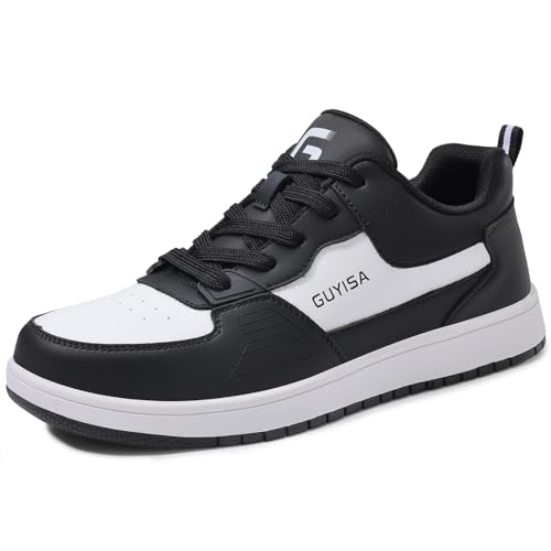 Image of Steel Toe Shoes for Women and Men, Lightweight Safety Work Shoes, Puncture Resistant Cushioned Low Top Work Sneakers for Warehouse Factory Construction