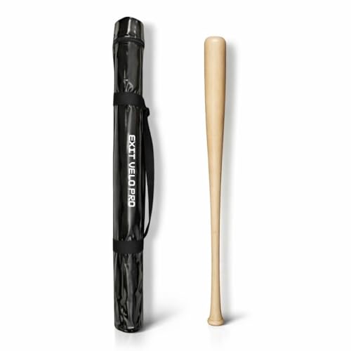 EXIT VELO PRO Baseball Bat Bag Single Baseball Softball Bat Carrying Bag 28-34 Dust Proof Splash Proof Sleeve Baseball Bat Protector (Fit 1 Fullsize Bat)