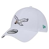 New Era Men's White Philadelphia Eagles Throwback 39THIRTY Flex Hat