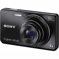 Image of Sony Cyber-Shot DSC-W690 16.1MP Point-and-Shoot Digital Camera (Black) with Camera Case
