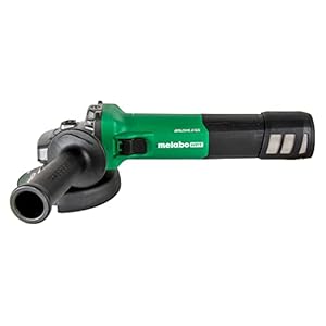 Metabo HPT Angle Grinder | 4-1/2-Inch | 12 Amp | AC Brushless Motor | Variable Speed | 3-Position Side Handle | G12VE2