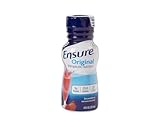 Ensure Original Therapeutic Nutrition, Strawberry, 8 Ounce Bottles - Case of 24