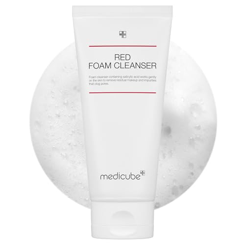 medicube Red Foam Cleanser - Deeply cleanses, remove impurities, control sebum, | Korean Skincare