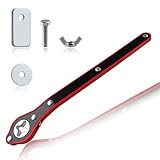 SPEEDWOX Car Jack Wrench 360 Swivel Labor-Saving Ratchet Wrench Handle Replacement Tool Positive and Reversal Knob Design for Motorcycle, SUV and Other Vehicles