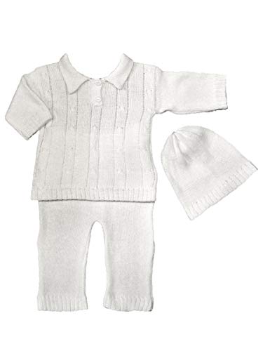 Baby’s Trousseau 3 Piece Sweater Set A908 (3 Months)