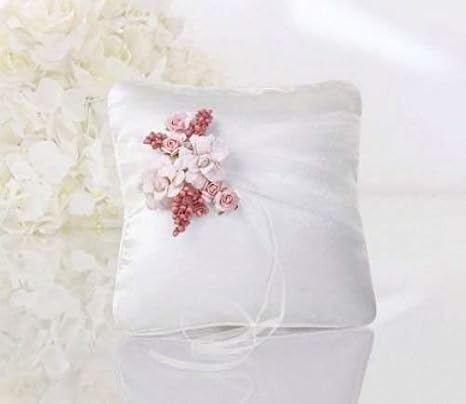 Ringkissen Creme Apricot Rosa 16x16cm Roschen Rosen Beeren Kordel Rose Edel Hochzeitskissen Ring Kissen Bearer Pillow Hochzeit Pkwm6 Amazon De Kuche Haushalt Wohnen 