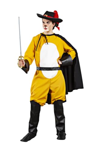 DISBACANAL Disfraz Gato con botas para adulto - XL