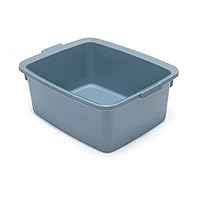 Bacinella Addis 33x42x17cm - Plastica Bianca, 12 Litri, Per Lavaggio O Ammollo