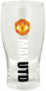 Man Utd Wordmark Pint Glass
