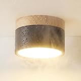 Matériel de Haute Qualité: La spots de plafond est en aluminium et acrylique, forte transmission de la lumière, résistance aux hautes températures, aucune déformation, antirouille. Le fini noir mat a l'air plus luxueux et élégant.