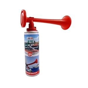 ENERFERO bocina portatil Gas，Trompeta de Estadio a Gas，Signal Horn，Trompetas de Futbol 300ml，Servicio de Entrega 24H