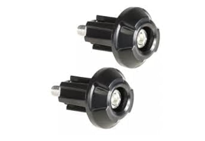 AAI JI Bike [Handle Bar Ends | Handlebar Weights set for [yamaha FZ/V2][1SET][BLACK]-image-9
