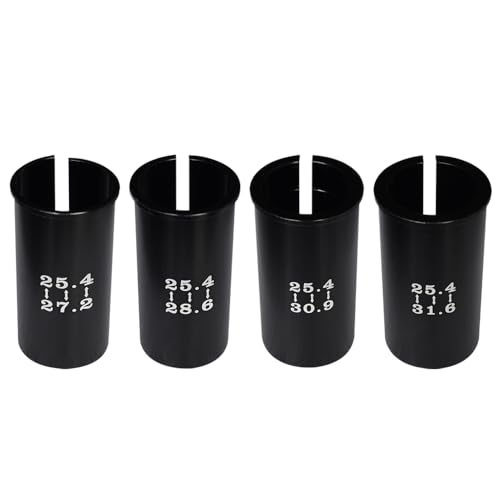 Kit adaptateur de tige de selle de vélo VTT et route 25.4 31.6 shim de cadre