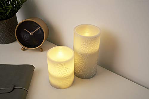 Pauleen Cosy Feather Candle 48117 cera con