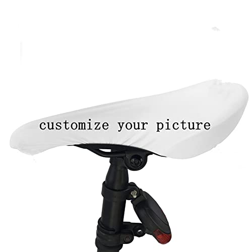 AERK Housse Selle Velo, Personnalisation Personnalisée Housse De Selle De Vélo Couvre Selle Velo Imprimée en 3D Motif Créatif Housses De Selle Vélo Coussin Selle Velo pour Vélo De Route De Montagne Cover