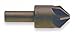 Countersink, 6 Fl, 82 Deg, 3/16, Hss